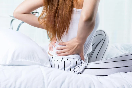 Causes of low back pain in middle-aged women