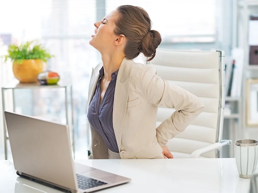 Causes of low back pain in middle-aged women